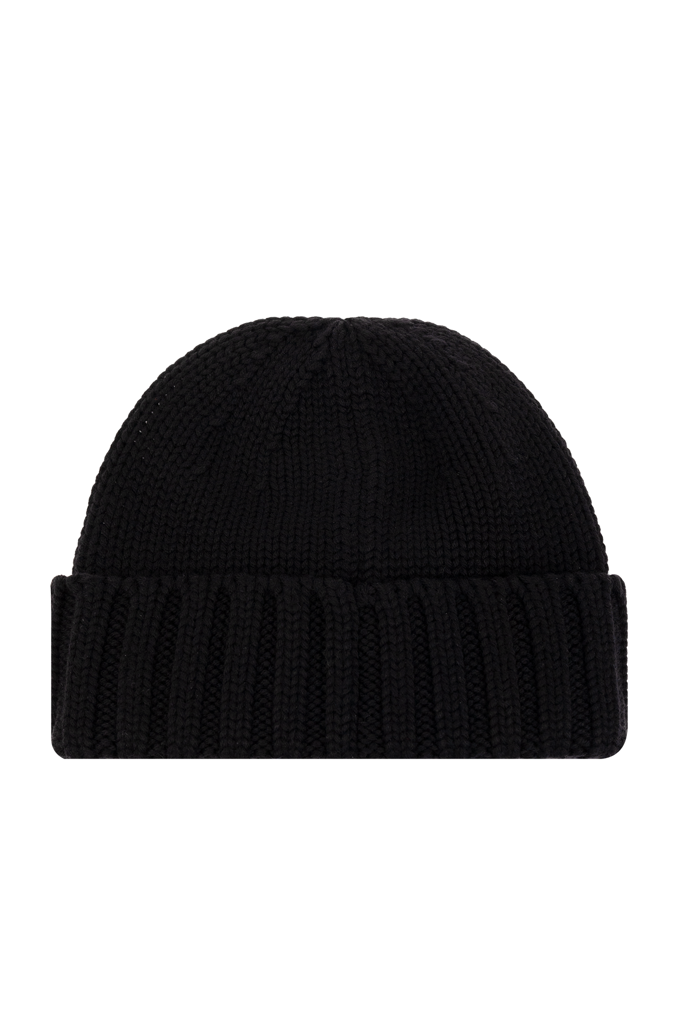 Black Beanie with logo Woolrich Vitkac GB